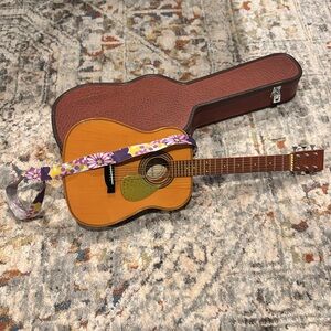 American Girl Guiter with case and strap.
